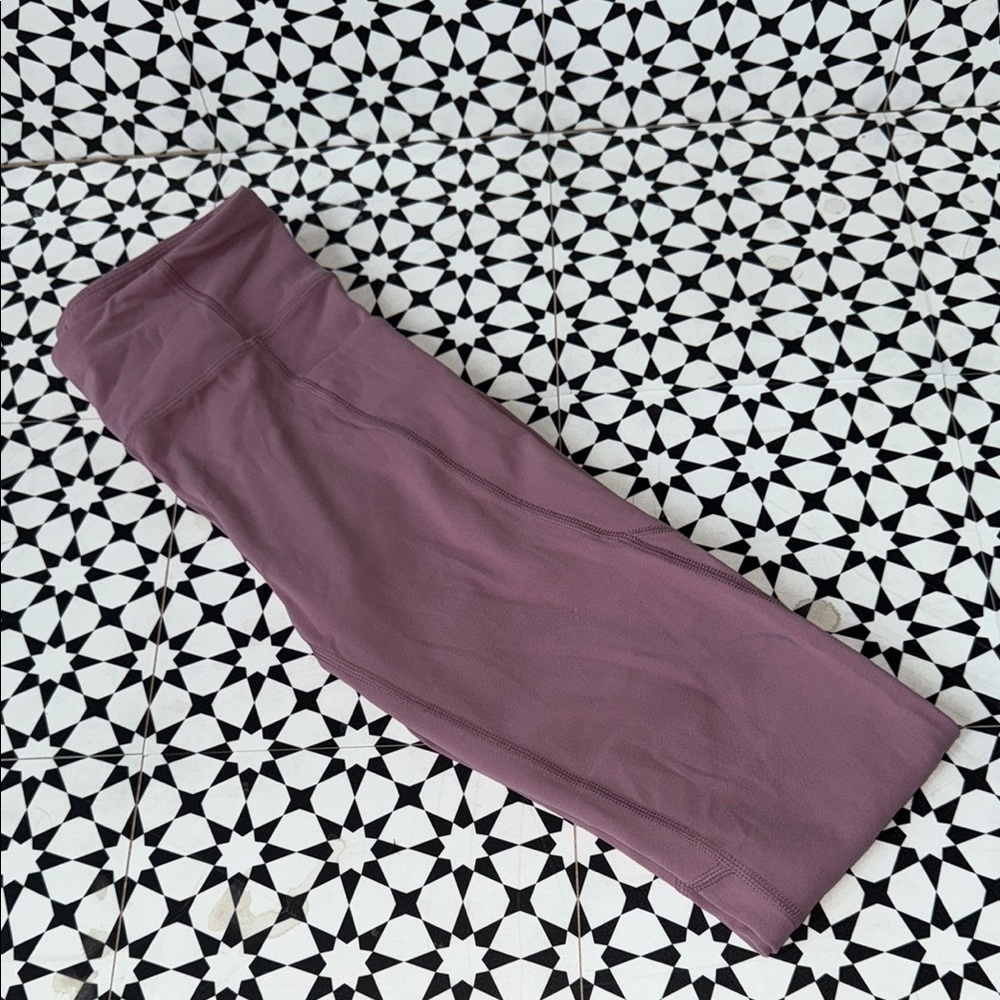 Athleta Girl Mauve Stash Leggings